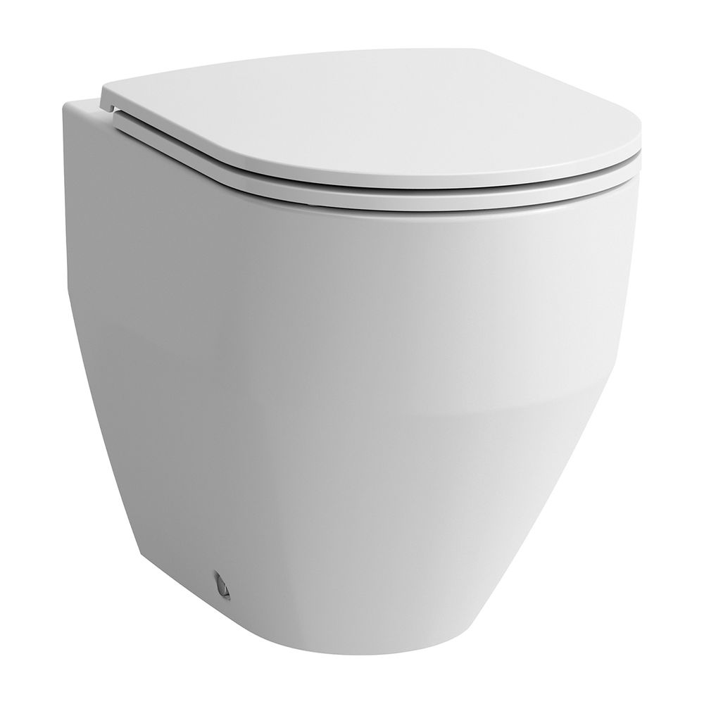WC suspendu Laufen Pro 530x360x430 mm, sans rebord, sortie horizontale ou verticale, blanc LCC