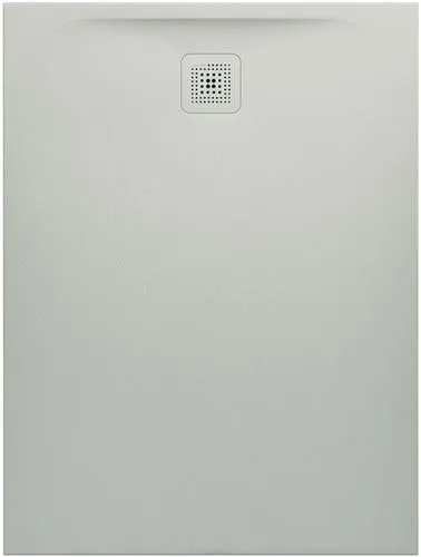 Bac de douche Laufen Pro 900x1200x33mm, évacuation côté court, Marbond, Gris clair