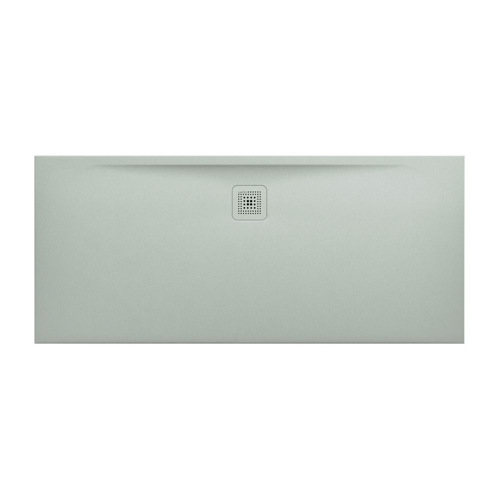 Bac de douche Laufen Pro 700x1600x32mm, évacuation côté long, Marbond, gris clair