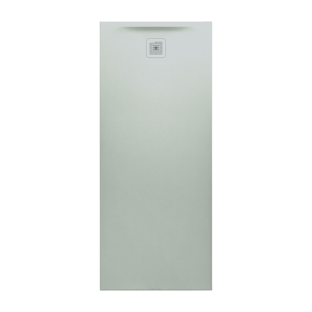 Bac de douche Laufen Pro 750x1800x46 mm, évacuation côté court, Marbond, gris clair