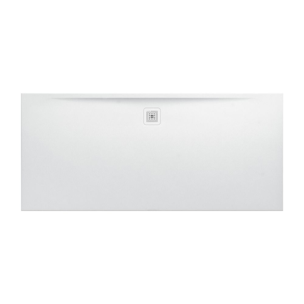 Bac de douche Laufen Pro 900x2000x36 mm, évacuation côté long, Marbond, Blanc