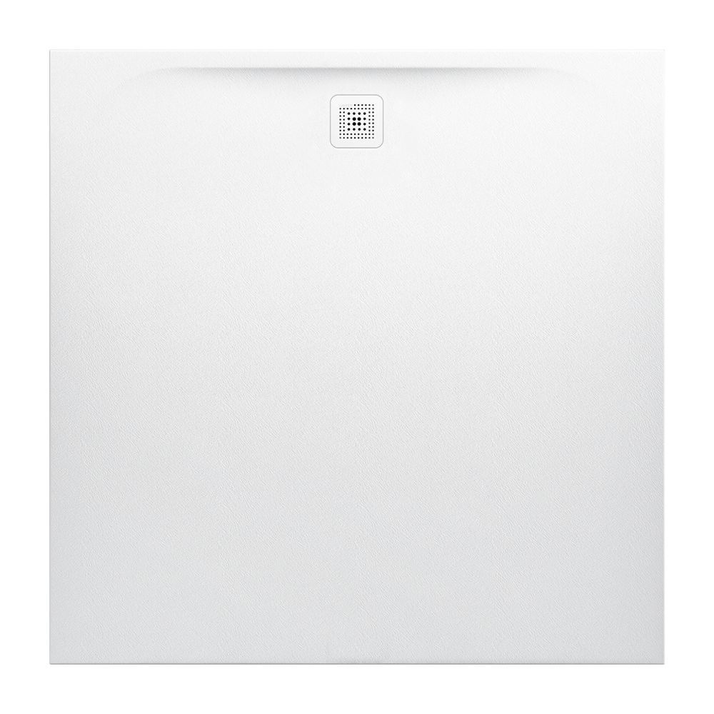Laufen Bac de douche PRO carré avec évacuation latérale 1500x1500x40 mm gris