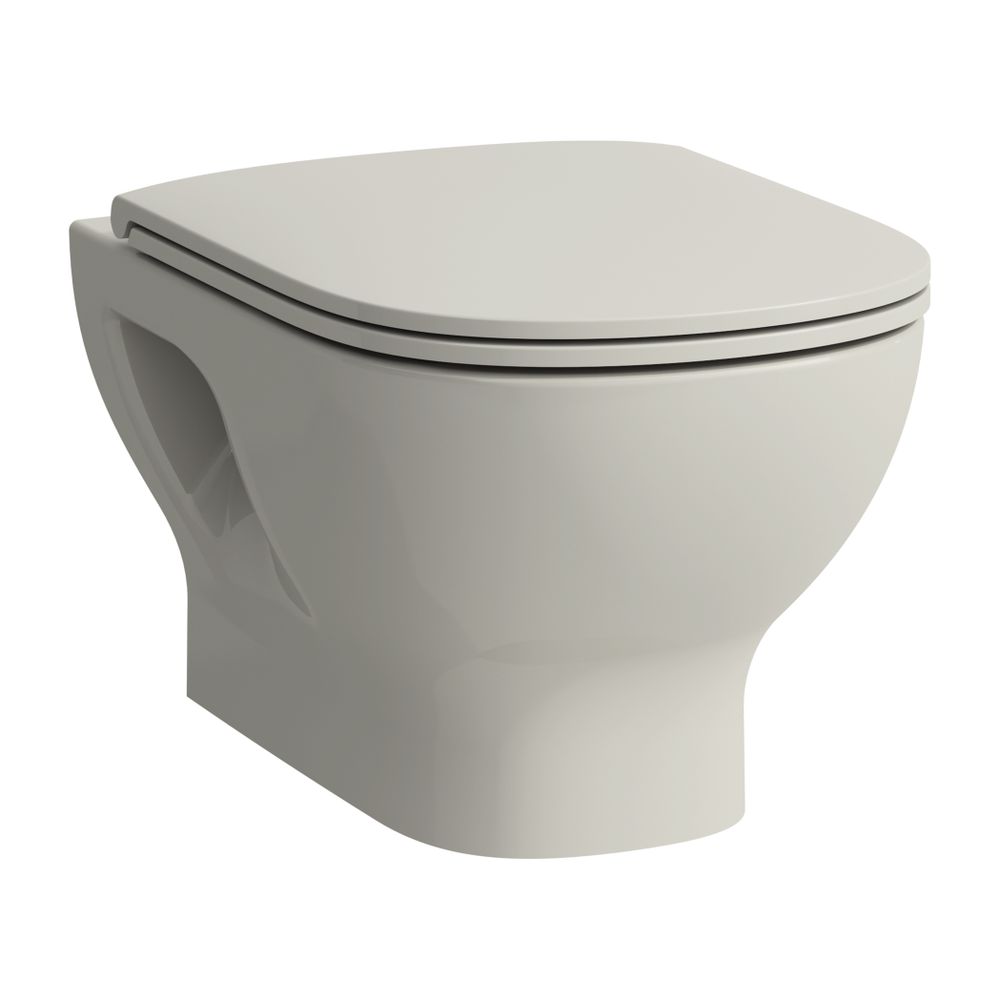 Laufen WC suspendu à chasse d'eau profonde Lua 520x360 mm, sans rebord, fixation ouverte, Pergamon