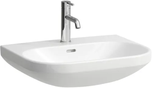 Laufen Lavabo Lua 460x600x180mm, sans trou de robinetterie, avec trop-plein, non encastrable, Blanc