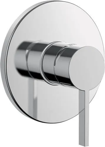 Mitigeur de douche monocommande Laufen Kartell, encastré, pour SimiBox Standard et Light, Chrome