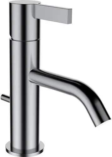 Laufen mitigeur monocommande pour lavabo KARTELL avec clapet d'écoulement PVD inox
