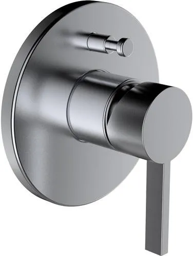 Mitigeur monocommande de baignoire Laufen Kartell, encastré, pour SimiBox Standard/Light, sans accessoires, PVD, acier inoxydable brossé