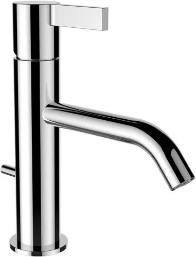 Robinetterie de lavabo Laufen KARTELL, finition chromée, bec verseur 135 mm avec vidage