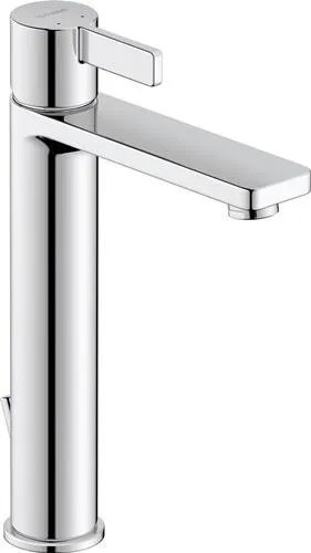 Duravit D-Neo Mitigeur monocommande pour lavabo L, chromé, 5 l/min, levier, avec garniture, portée 139 mm, hauteur 270 mm