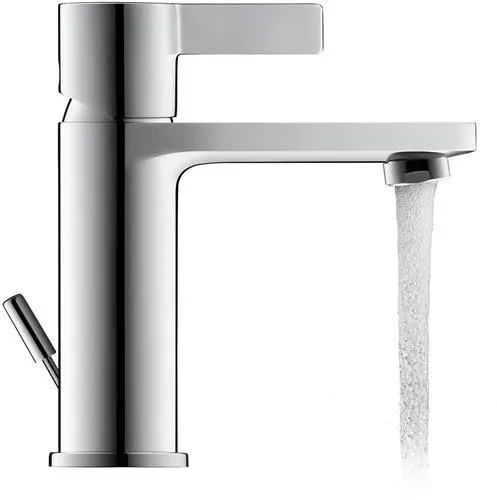 Duravit D-Neo Mitigeur monocommande pour lavabo S FreshStart, chromé, 5 l/min, levier, avec garniture, portée 94 mm, hauteur 151 mm