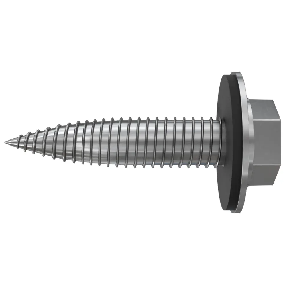 fischer vis autoforeuse 6,0 x 25 mm EPDM A2 acier inoxydable A2