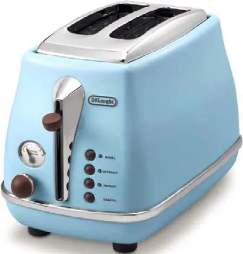 Grille-pain De'Longhi Icona Vintage CTOV2103.AZ - azur
