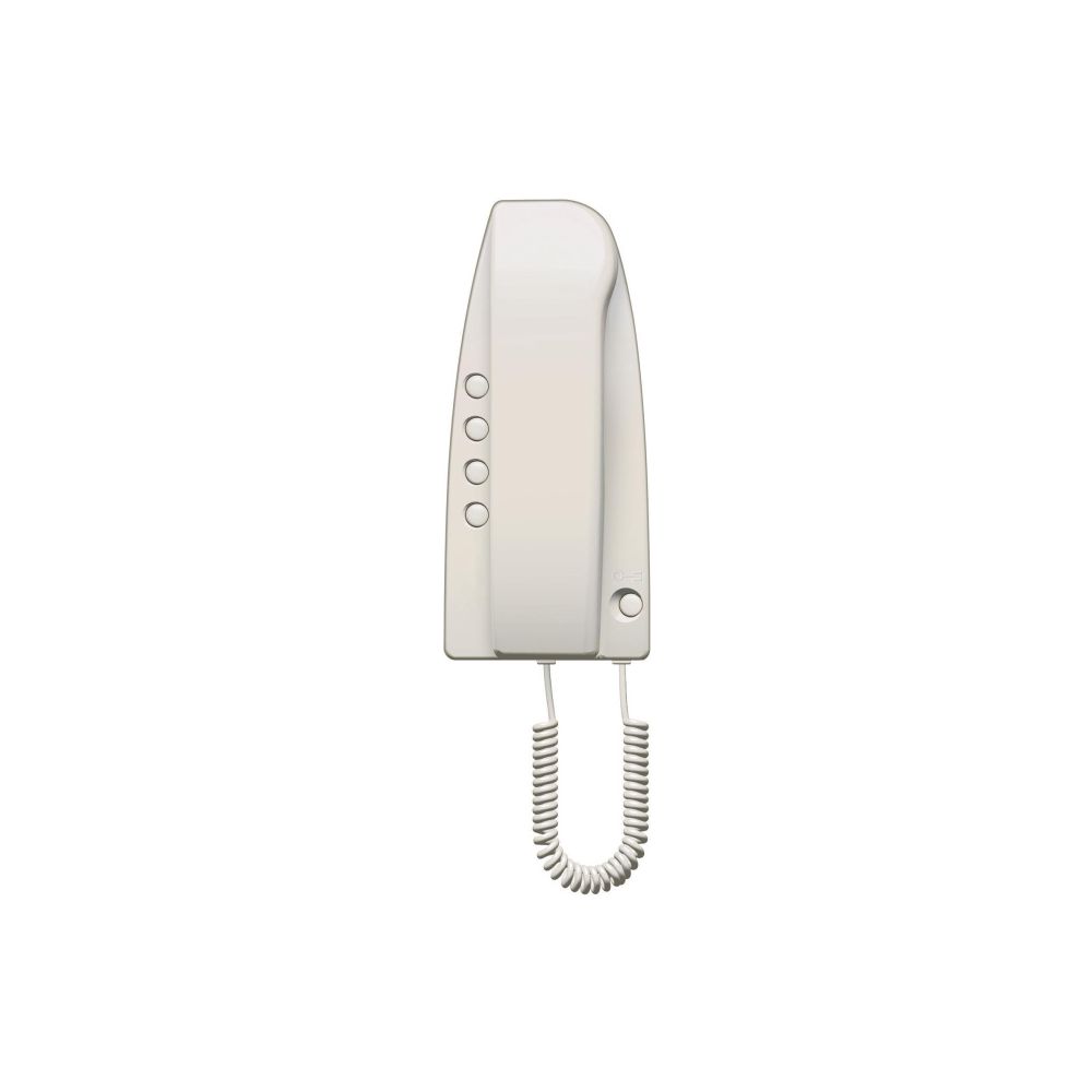 Poste audio domestique universel Legrand BTicino, 4+n/1+n, fixation murale, blanc, 334262