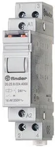 Interrupteur à impulsions Finder pour rail DIN 20.21.9.024.4000