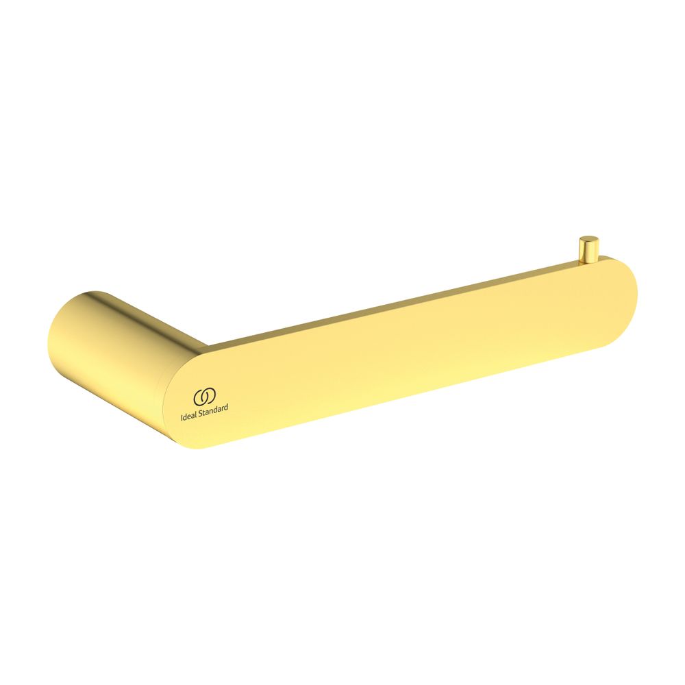 Support de rouleau de papier toilette Ideal Standard Conca, rond, Brushed Gold