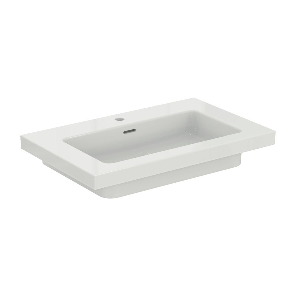 Lavabo meublé Ideal Standard Extra 1 trou de robinetterie avec trop-plein 810x510x150mm Blanc
