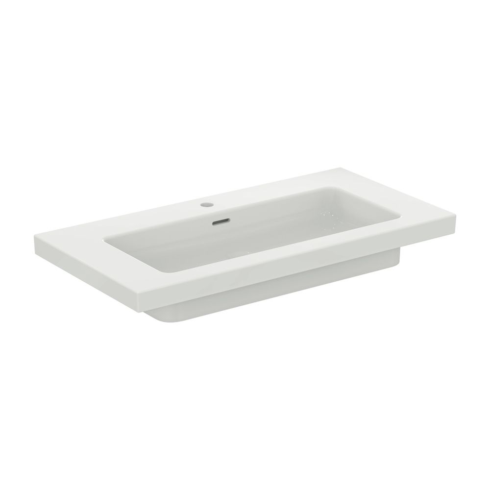 Lavabo meuble Ideal Standard Extra 1 trou de robinetterie, avec trop-plein 1010x510x150mm Blanc