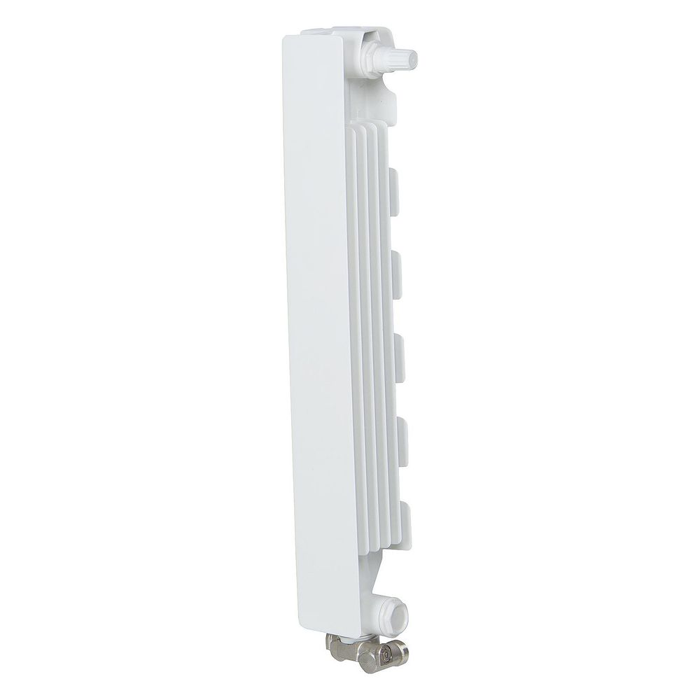 Radiateur en aluminium Fondital Blitz Super B4 350/100, 407x80x97 mm, 16 bar, moulage sous pression d'aluminium, RAL 9010