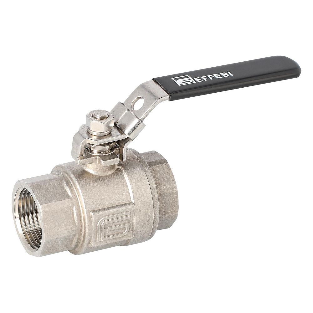 Robinet à bille en acier inoxydable Effebi, 2 pièces DN 65 2 1/2", acier inoxydable