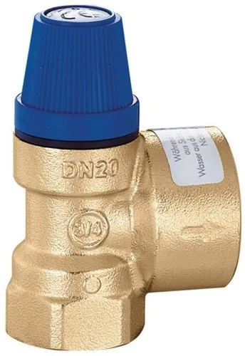 Soupape de sécurité à membrane Caleffi 1/2", 8 bar