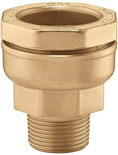 Raccord à visser réduit Caleffi CA AG, 40 mm x 1 pouce AG pour tuyau en plastique PE