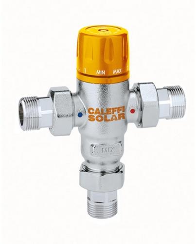 Caleffi Thermomélangeur solaire pour températures d'entrée jusqu'à 100°C 3/4''