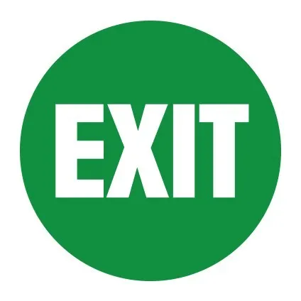 Spittler Pictogramme pour éclairage de sécurité 008357
