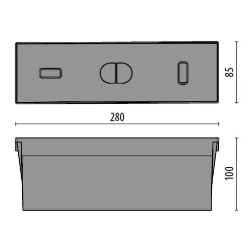 Boîtier d'encastrement pour luminaire Spittler 310490