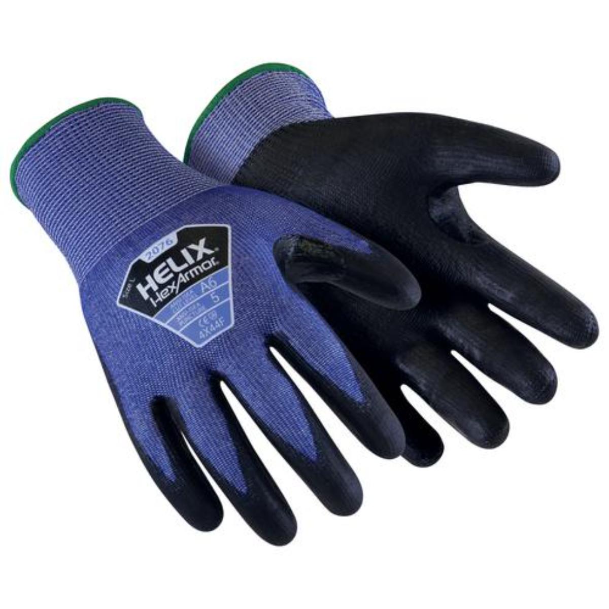 Gant de protection anti-coupure uvex HexArmor Helix 2076
