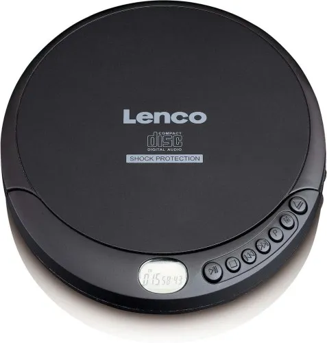 Lecteur CD portable avec fonction livre audio CD-200BK noir - LENCO