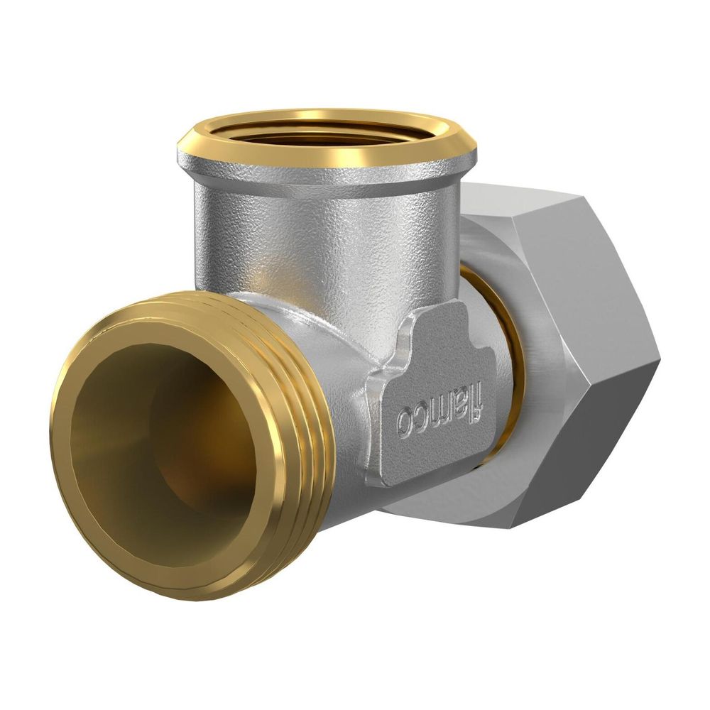 Flamco Flexofit S Té 1/2" G 3/4" Fx G 1/2" F x G 3/4" M