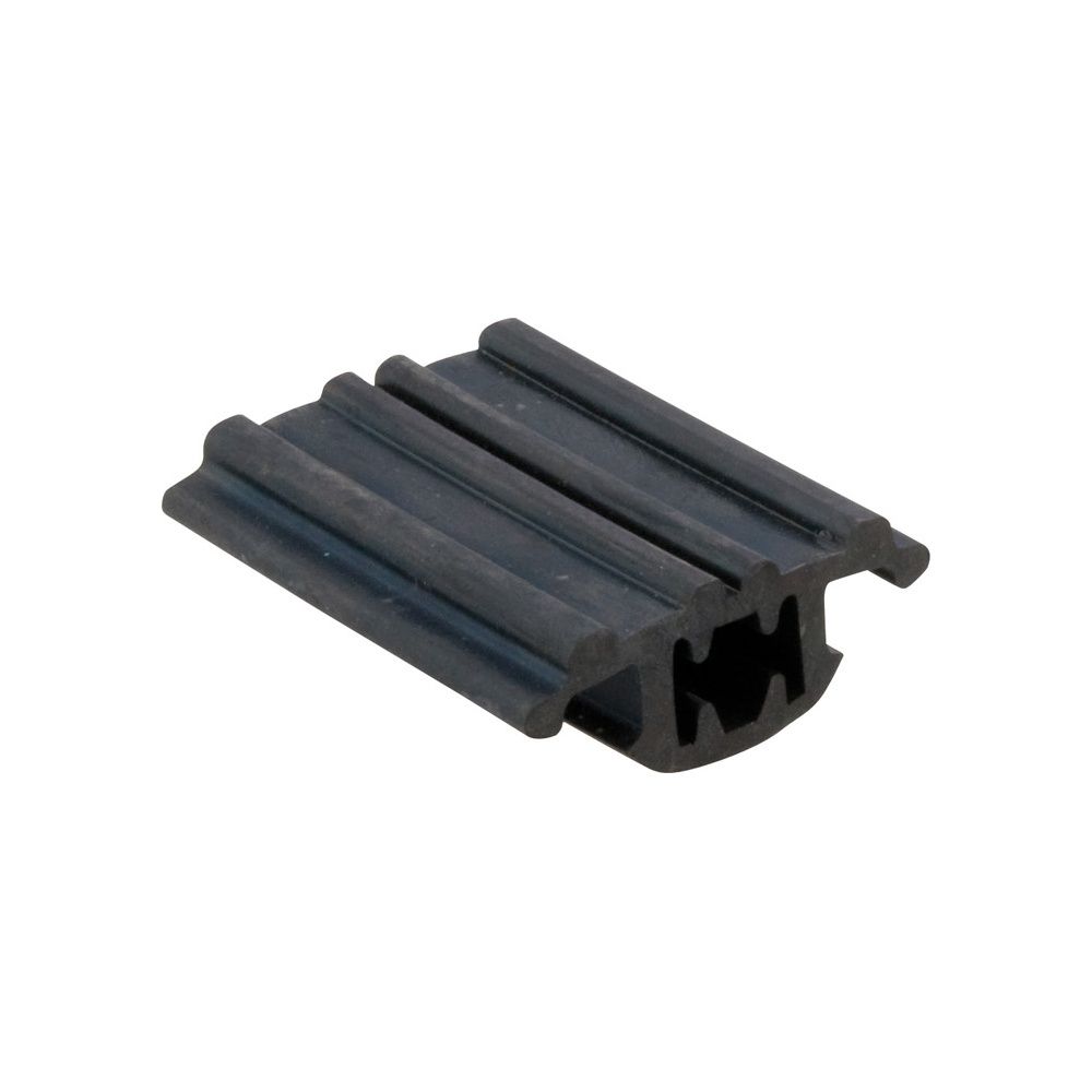 Profil d'isolation phonique Walraven Strut 48,5x18mm, longueur 30m selon DIN 4109, EPDM, noir
