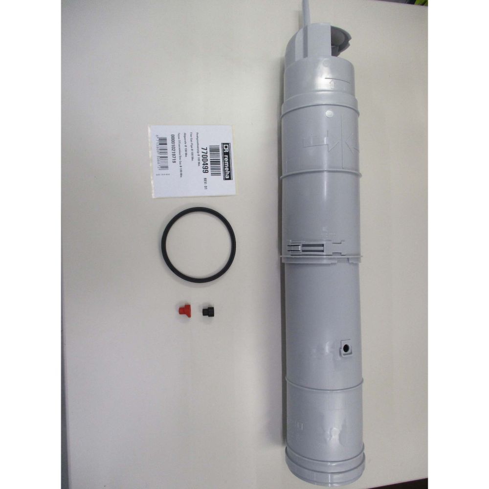 Remeha Tube d'évacuation des gaz brûlés, D 100 mm, 7631936