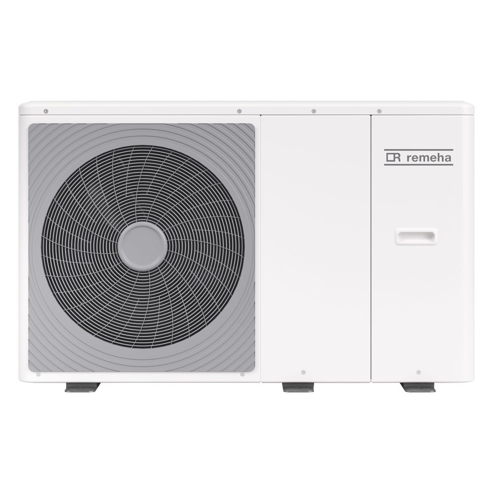 Pompe à chaleur air-eau monobloc Tensio C de Remeha, R32, 12,1kW à A7/W35, 400V, 7798745