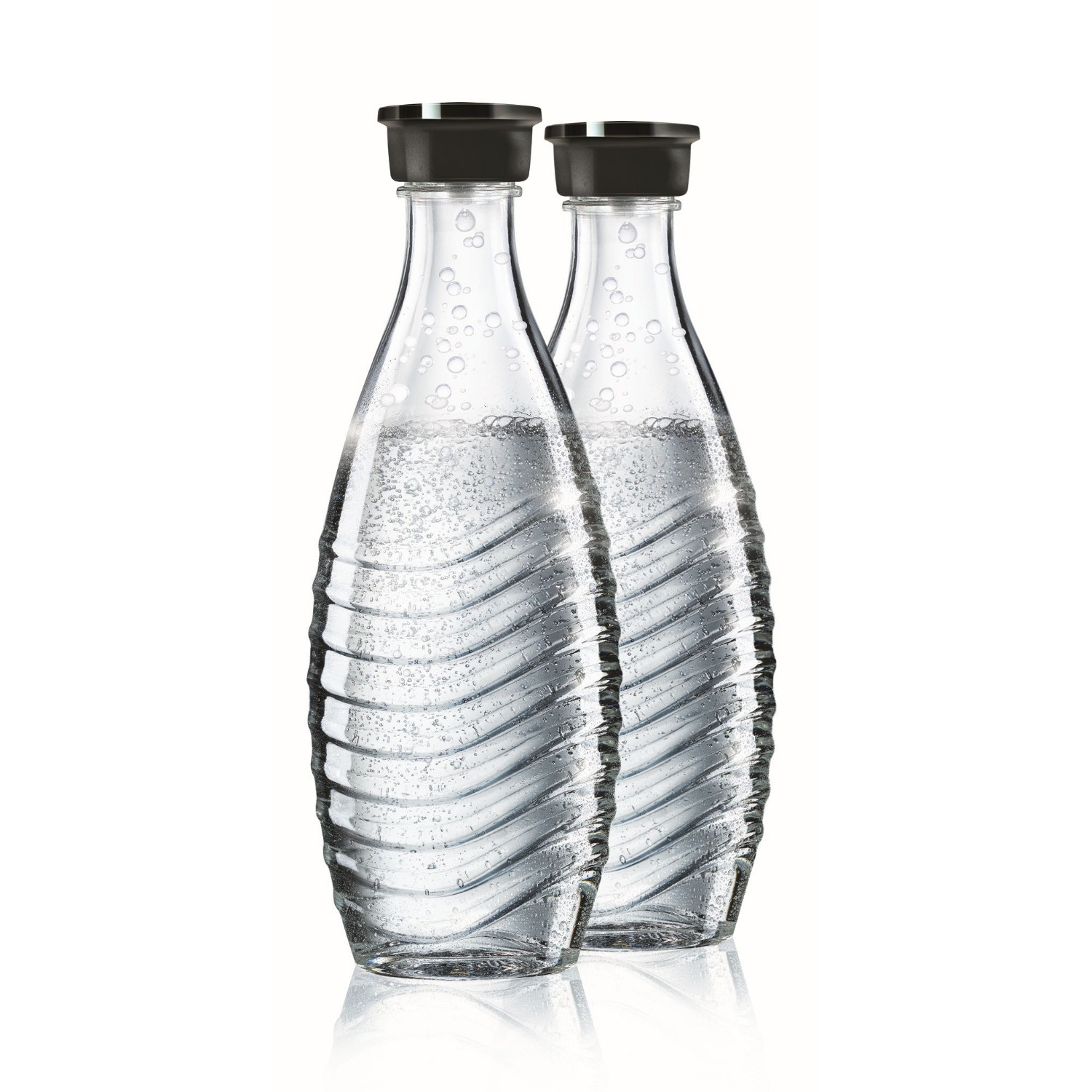 Carafe en verre Sodastream DuoPack 0,7 L pour fontaine à eau pétillante