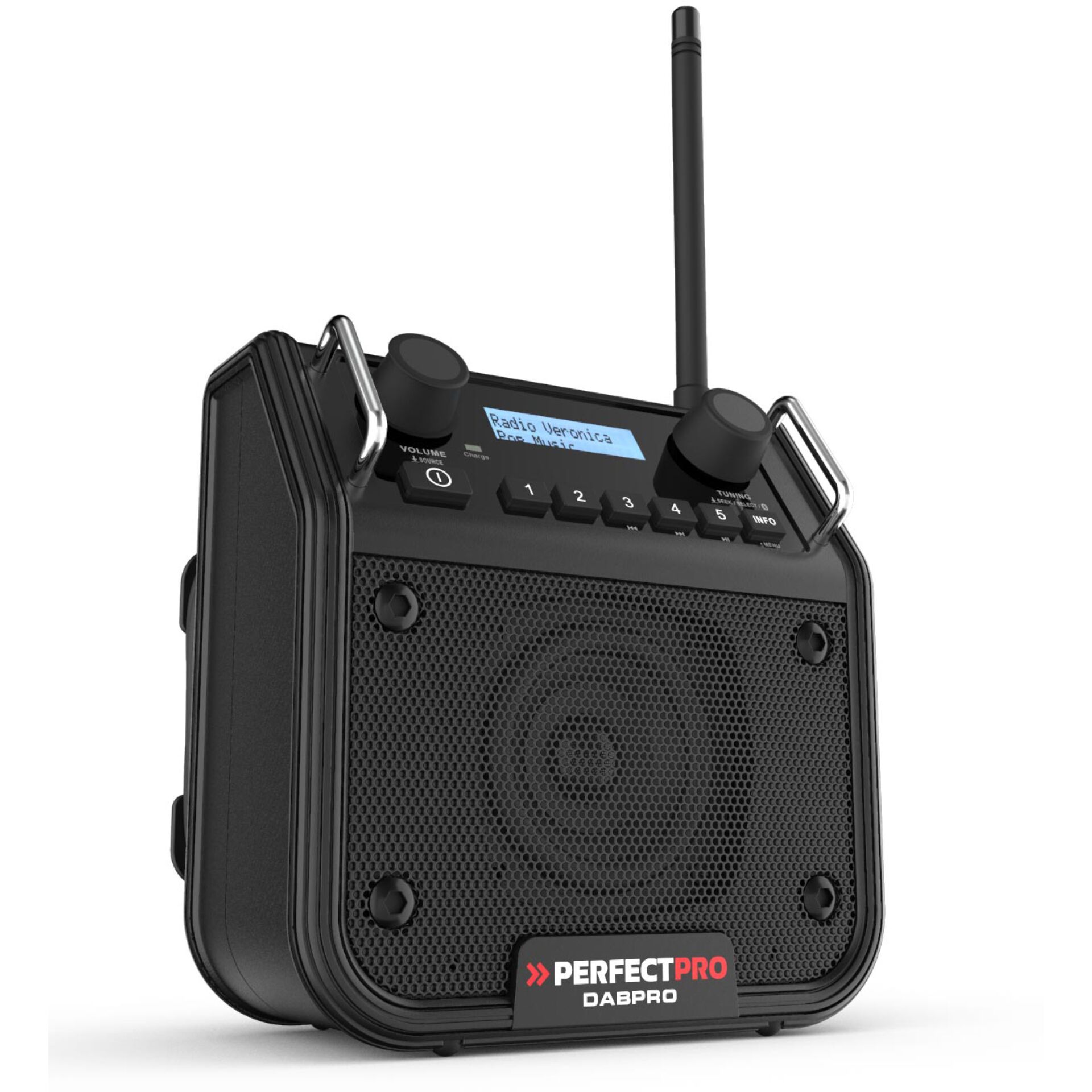 Radio de chantier PerfectPro DABPRO18V, compatible avec POWER FOR ALL ALLIANCE - Bosch Home & Garden