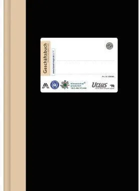 Ursus Staufen Carnet d'affaires 608380 A5 96 feuilles 80 g quadrillé