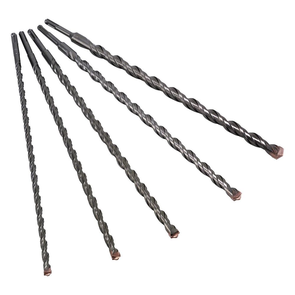 Jeu de mèches à percussion SDS-plus Alpen 450, 10/12/14/16/20 mm, 5 pièces