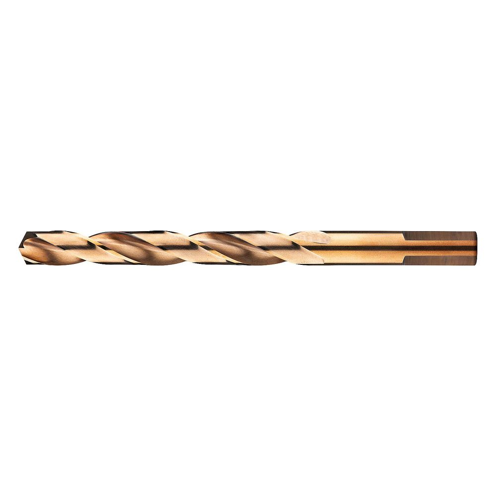 Foret hélicoïdal HSS-Co DIN 338 RN, 4,0 mm, 43x75 mm, queue à 3 pans