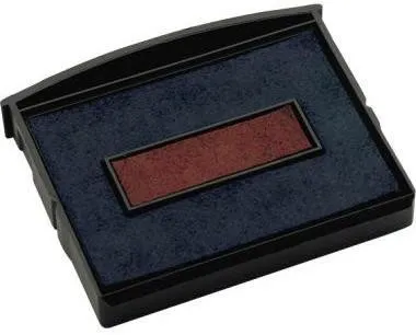 Colop Coussin de rechange E2100/2 107748 bleu/rouge 2 pièces/boîte — lot de 2 pièces