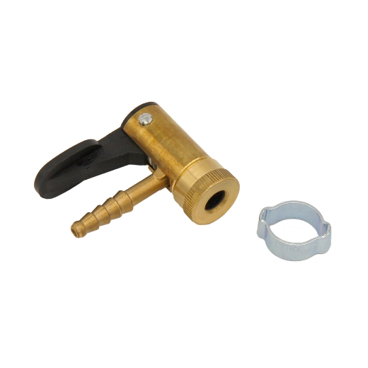 ELMAG Bouchon de valve à levier avec collier de serrage