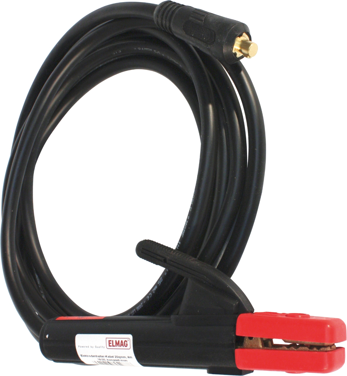 Câble porte-électrode ELMAG 25 mm², 4 mètres