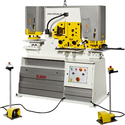 ELMAG Cisaille hydraulique pour profilés et poinçonneuse