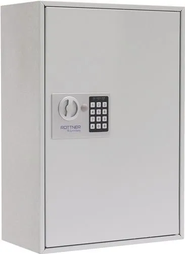 Armoire à clés Rottner Schlüsselschrank S 300 H550xB380xT205mm 1 porte sans serrure 300 clés
