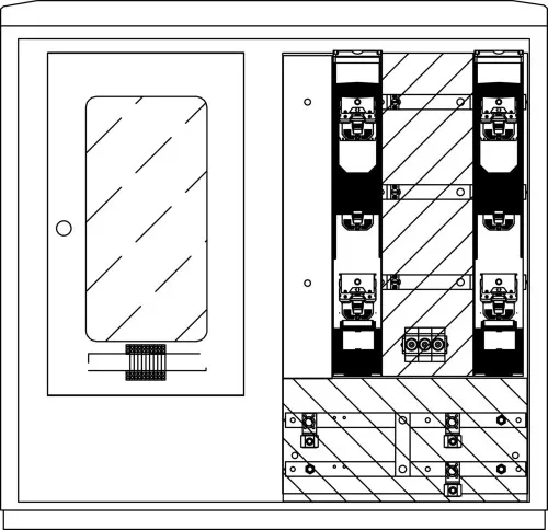 Armoire de conversion Elsta Mosdorfer WS822.W1.N1112 pour extérieur