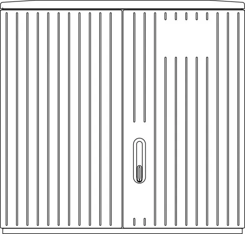 Armoire en polyester Elsta Mosdorfer 10050284