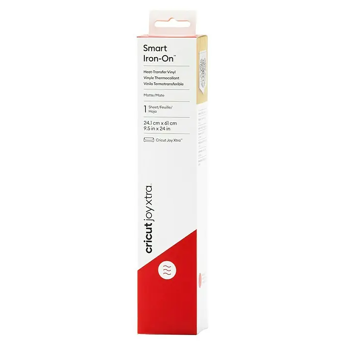 Feuille Iron-On Cricut™, 24,1 x 60,9 cm, rouge mat