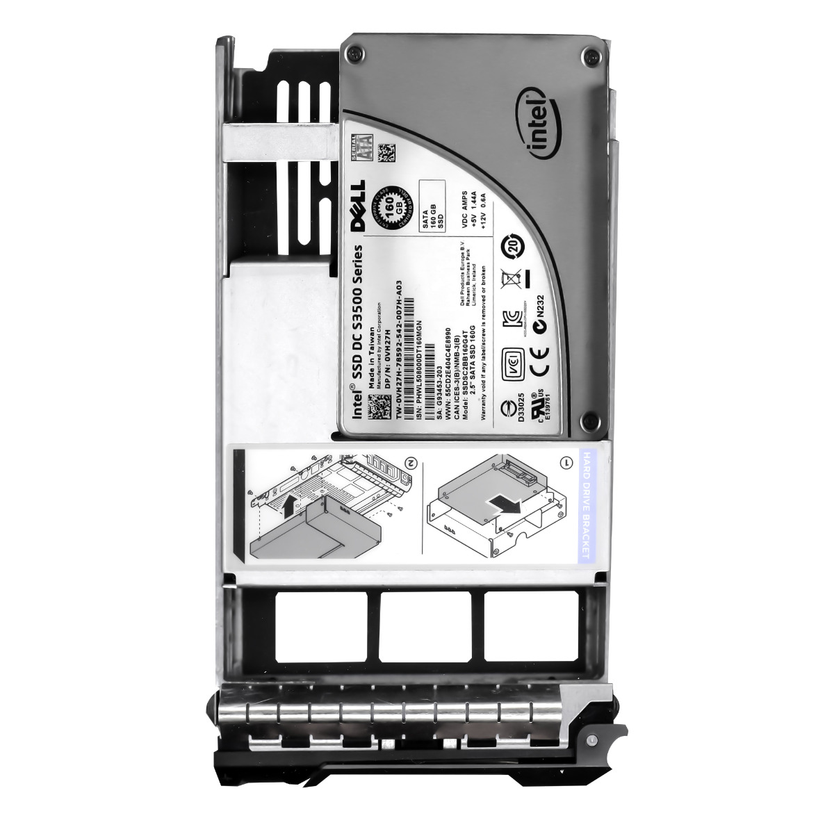 DELL 0VH27H 160 Go MLC SATA III 3,5'' SSDSC2BB160G4T