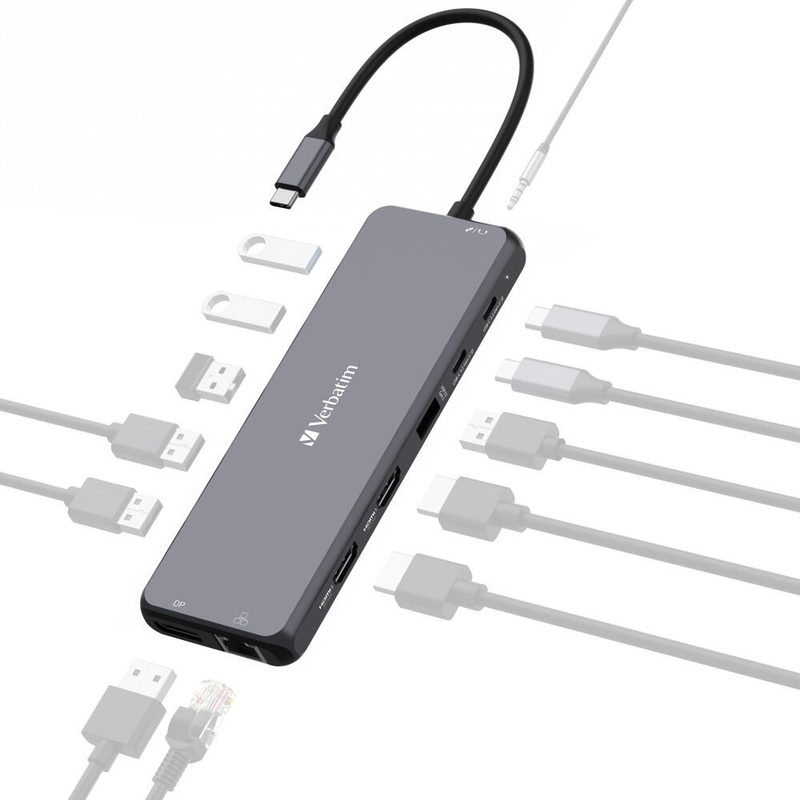 Adaptateur multiports Verbatim CMH-13
