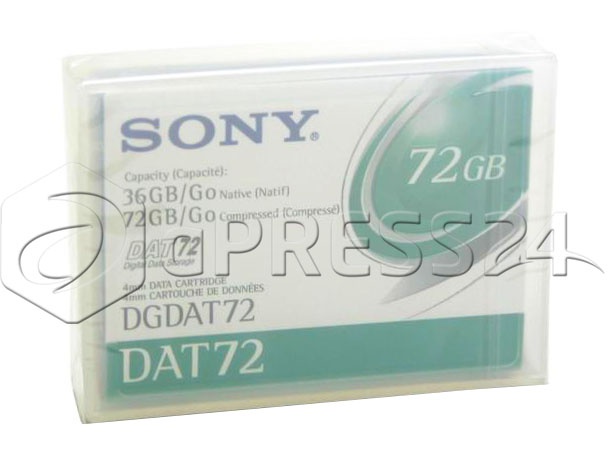 Cartouche de bande Sony DGDAT72 72 Go DAT72